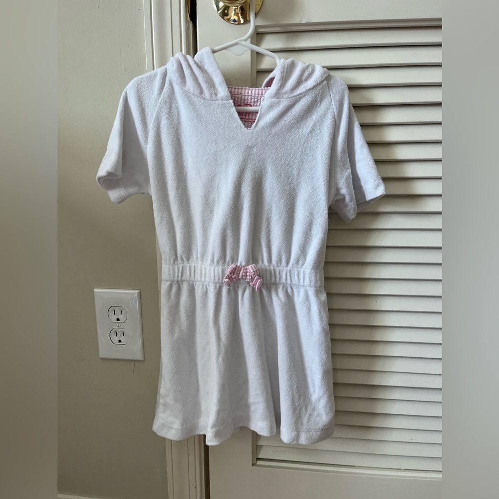 Ruffle Butts Girls 4T Terrycloth Coverup